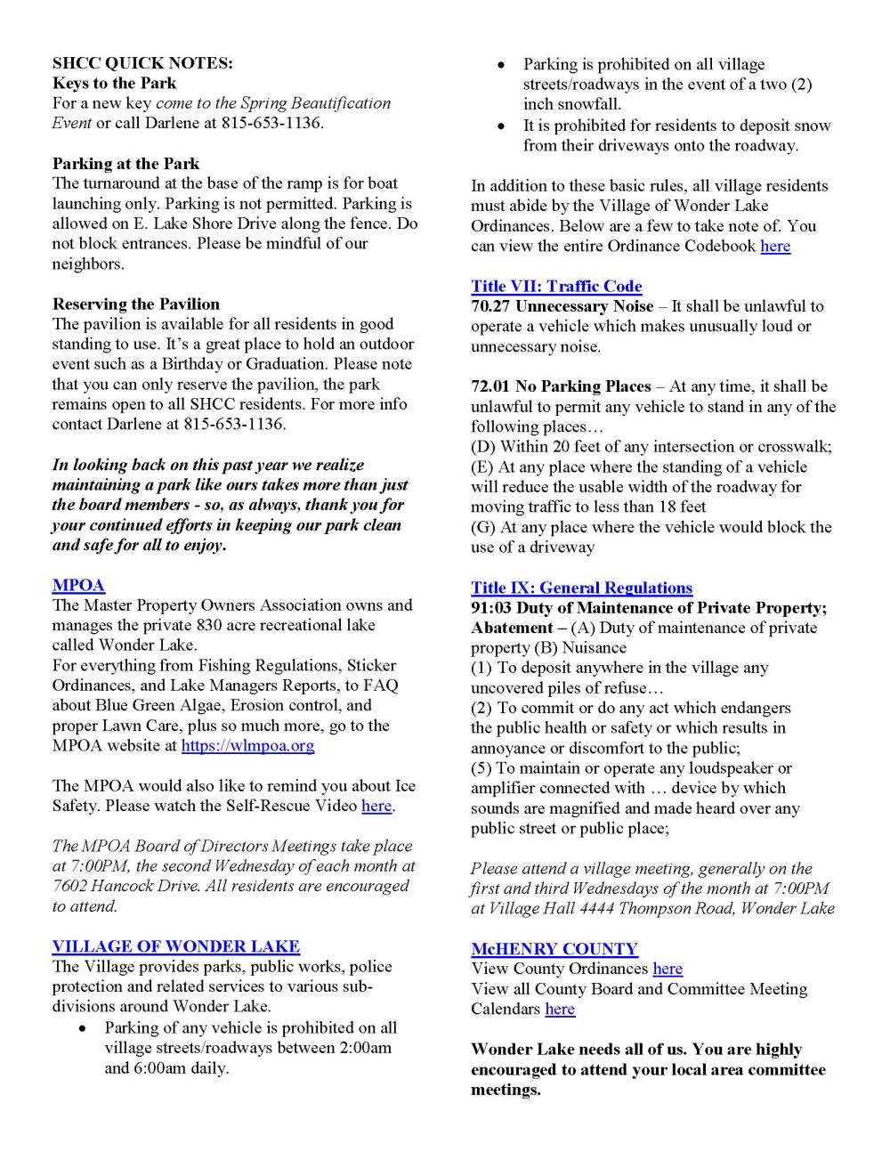 SHCC Newsletter - January 2020 - First Quarter_Page_2